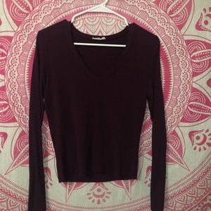 Long sleeved top